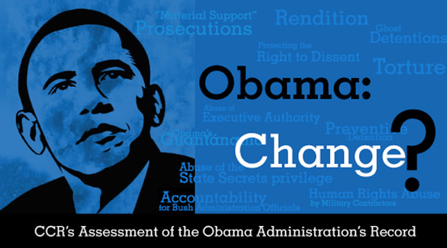 CCR's Assessment of Obama's Record CCR's Obama's Record Assessment image
