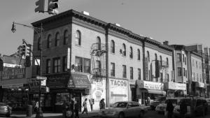 Sunset Park on 5th Avenue. Taken by User:Howrealisreal on July 02, 2006. The picture shows the north-east corner of fifth ave and fifty-first street.