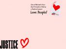 One of Michael's four principles of being a radical lawyer: love people!