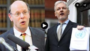 Julian Assange and Michael Ratner
