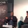 Vince Warren speaking at ECCHR conference